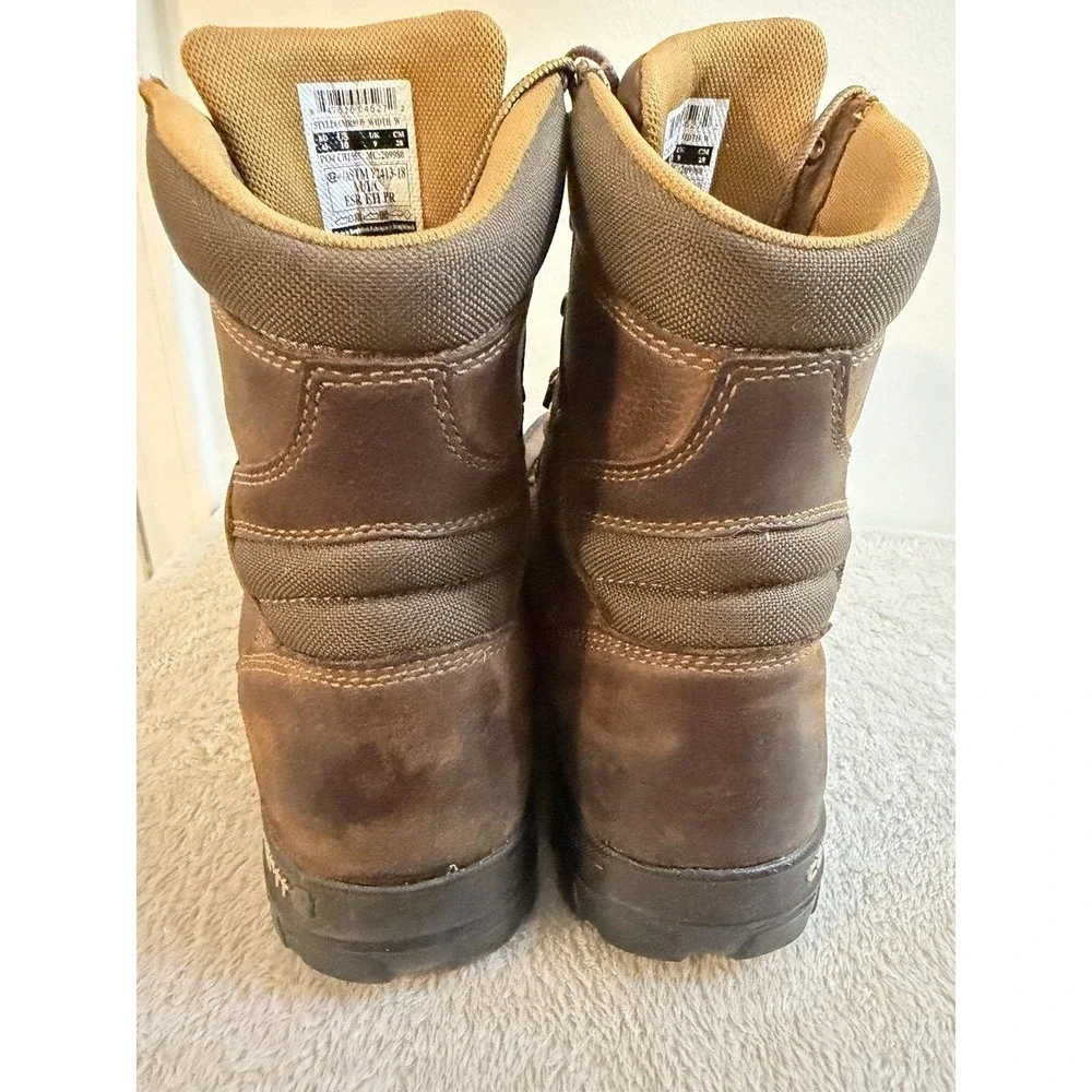 Carhartt Men's Rugged Flex Waterproof Boots Insulated Puncture Resistant Size 10